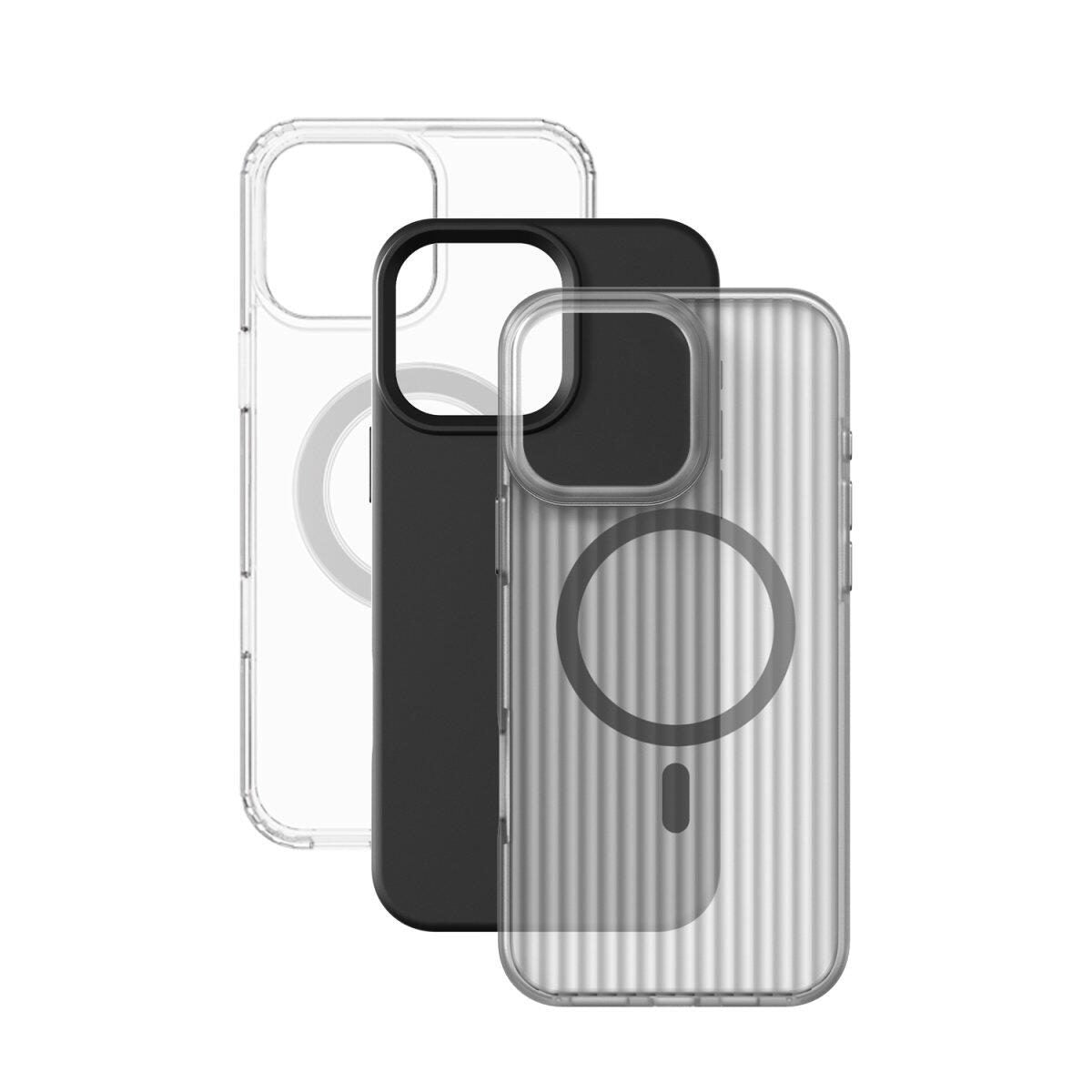 4Smarts 7in1 Value Set für Apple iPhone 16 Pro MagSafe-kompatibel 4Smarts 7in1 Value Set für Apple iPhone 16 Pro MagSafe-kompatibel